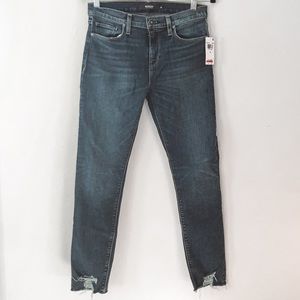 •NWT Hudson raw ankle jeans•
